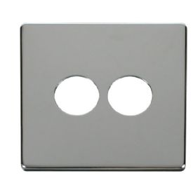 SCP222CH  Definity 2 Gang Toggle Switch Cover Plate